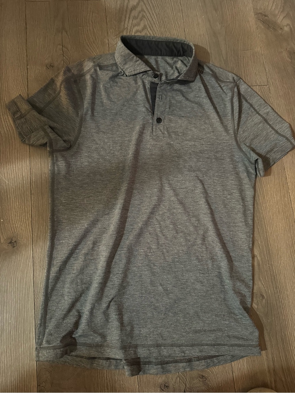 lululemon athletica Men's Gray Polo